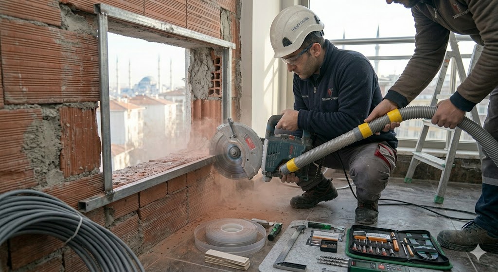 Kapı ve Pencere Yeri Açma